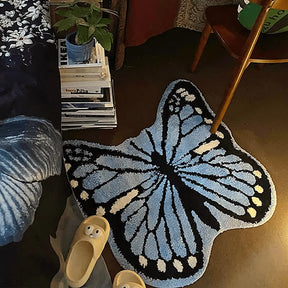 Elegant Butterfly Shape Water-absorbent Rug