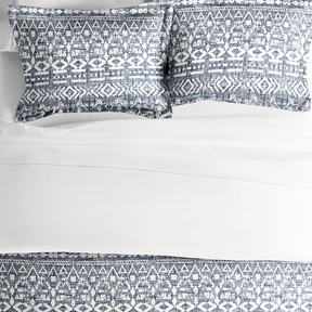 Modern Rustic Pattern 3-Piece Reversible Duvet Cover Set