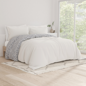 Modern Rustic Pattern 3-Piece Reversible Duvet Cover Set