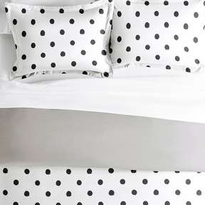 Painted Polkadot Pattern 3-Piece Reversible Duvet Cover Set