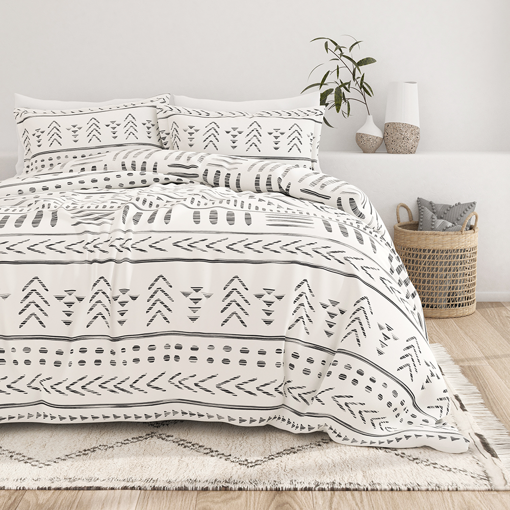 Arrow Dreams Pattern 3-Piece Duvet Cover Set