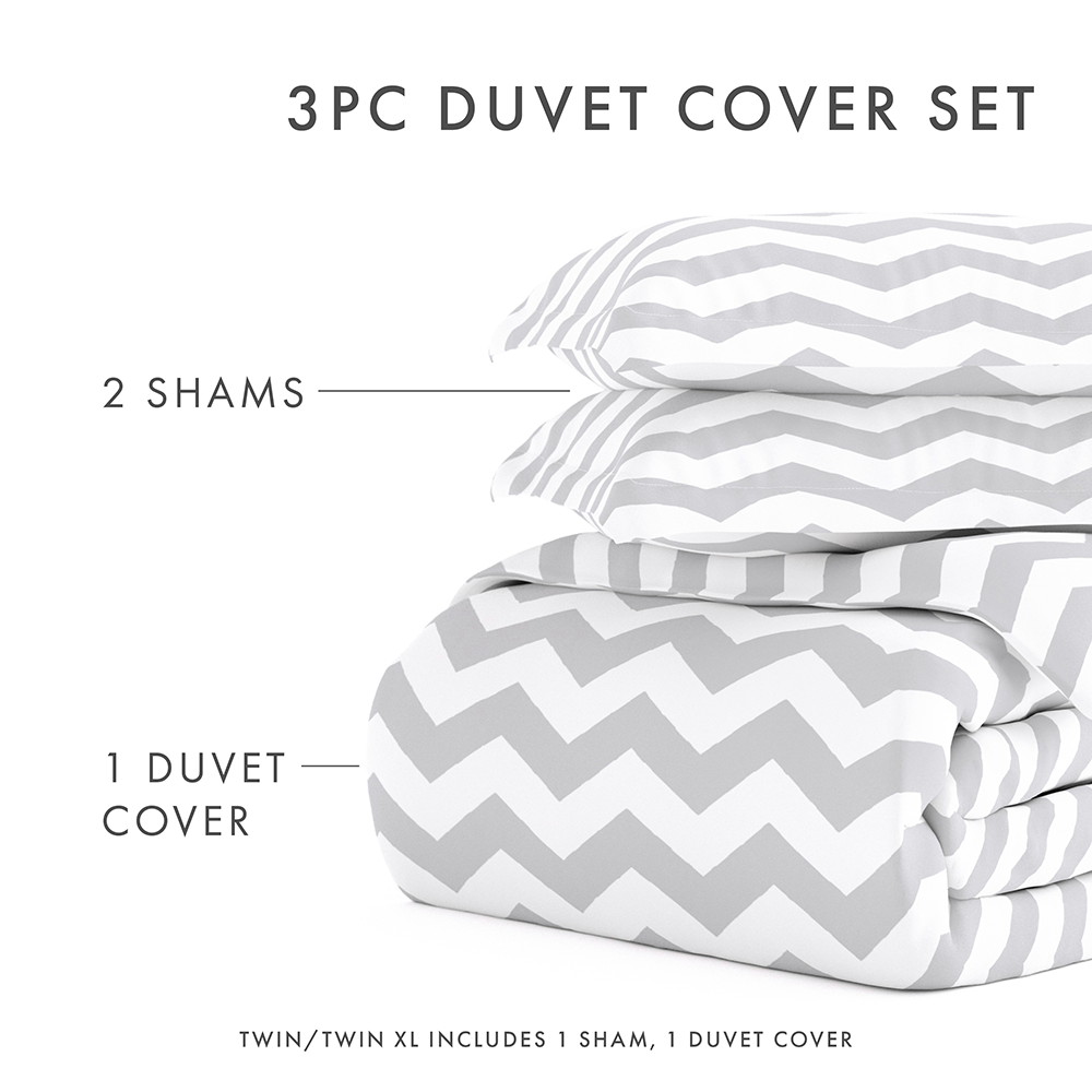 Arrow Pattern 3-Piece Duvet Cover Set