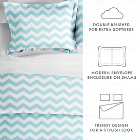 Arrow Pattern 3-Piece Duvet Cover Set