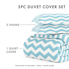 Arrow Pattern 3-Piece Duvet Cover Set