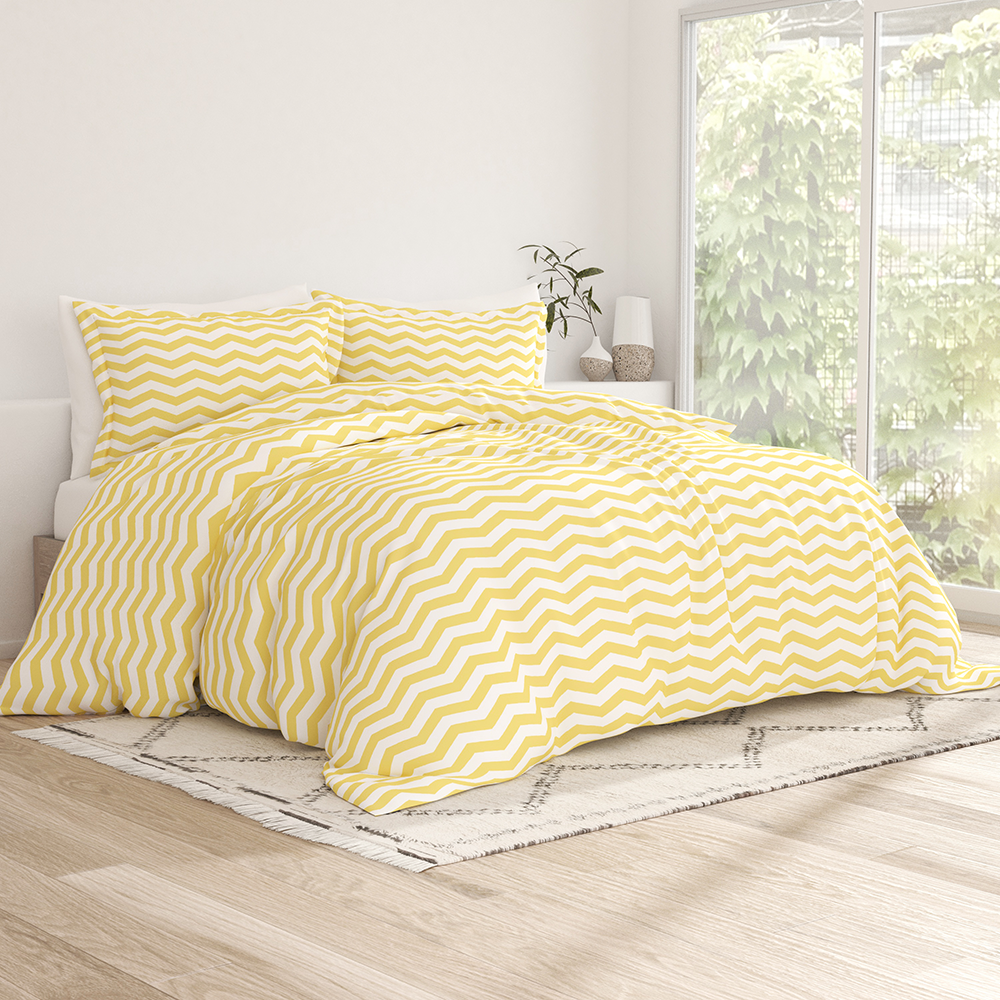 Arrow Pattern 3-Piece Duvet Cover Set