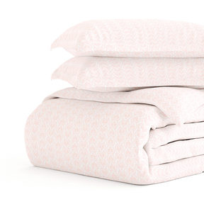 Classic in Pink Pattern 3-Piece Duvet Cover Set