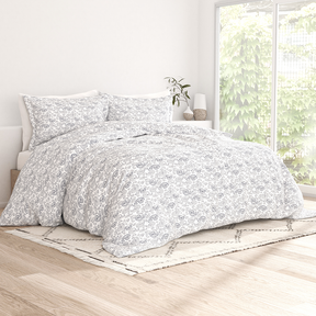 Coarse Paisley Pattern 3-Piece Duvet Cover Set