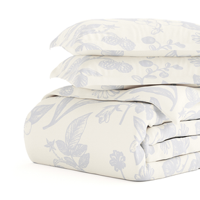 Garden Pattern 3-Piece Duvet Cover Set