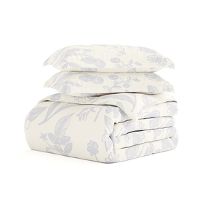 Garden Pattern 3-Piece Duvet Cover Set