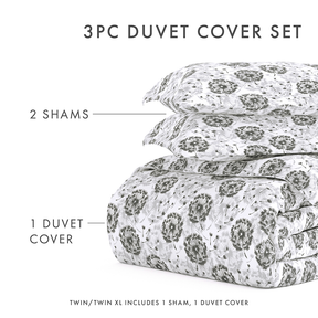 Make A Wish Pattern 3-Piece Duvet Cover Set