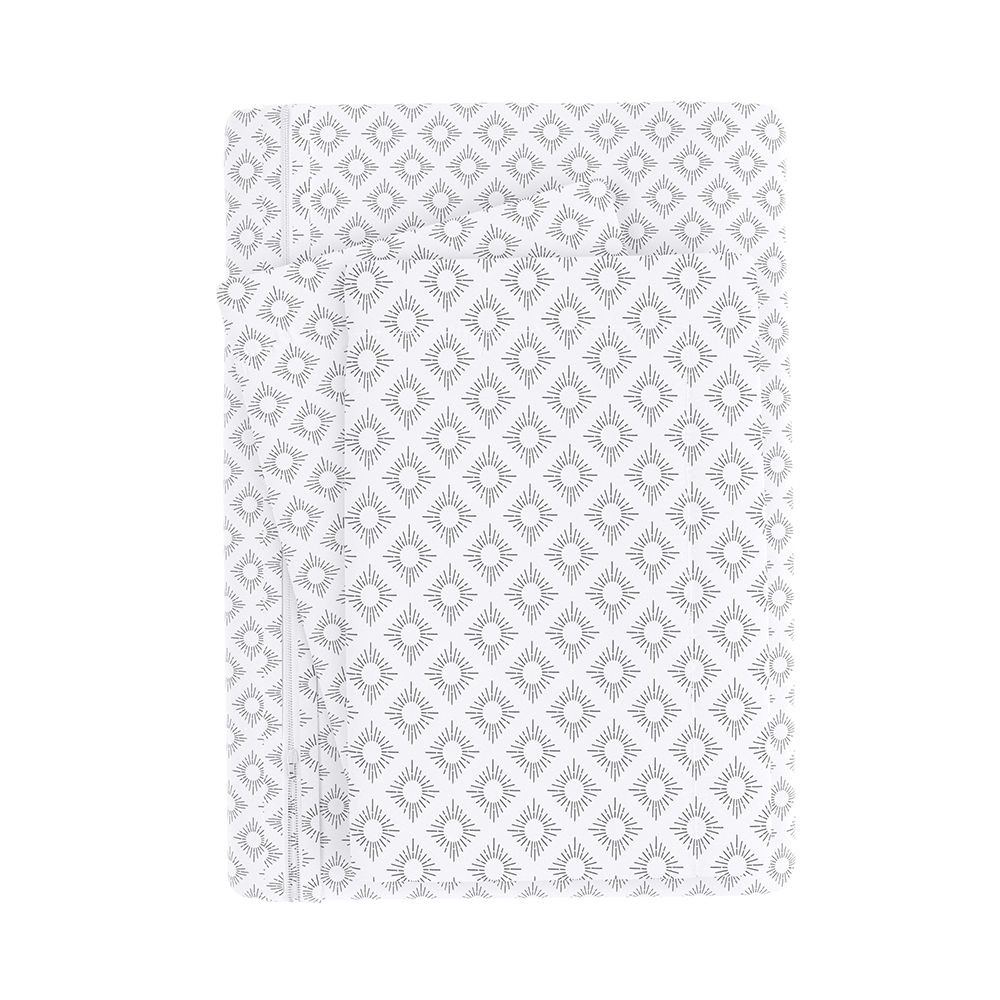 Polaris Pattern 3-Piece Duvet Cover Set