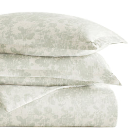 Weathered Floral Pattern 3-Piece Duvet Cover Set