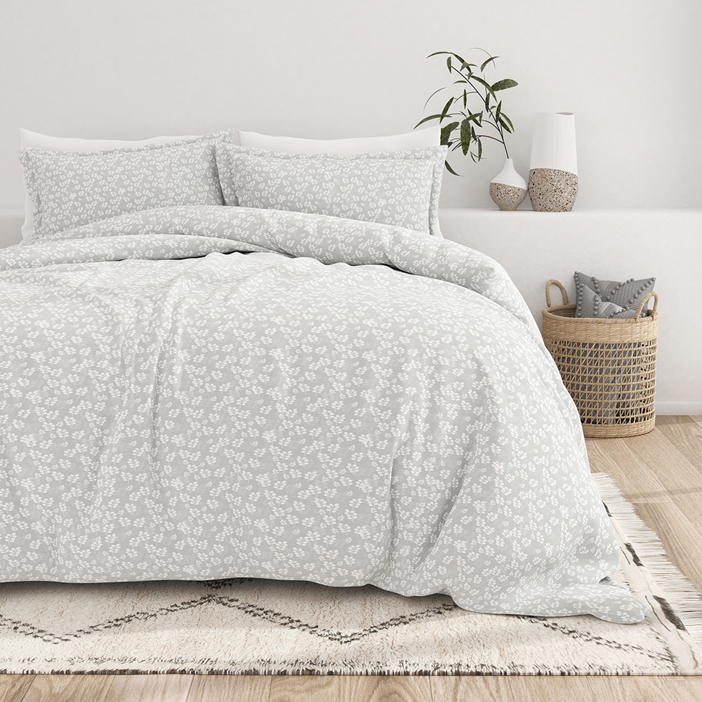 Wheatfield Pattern 3-Piece Duvet Cover Set