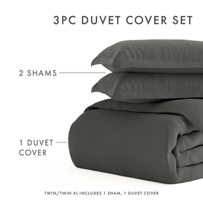 3-Piece Essential Duvet Cover Set