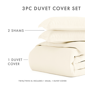 3-Piece Essential Duvet Cover Set