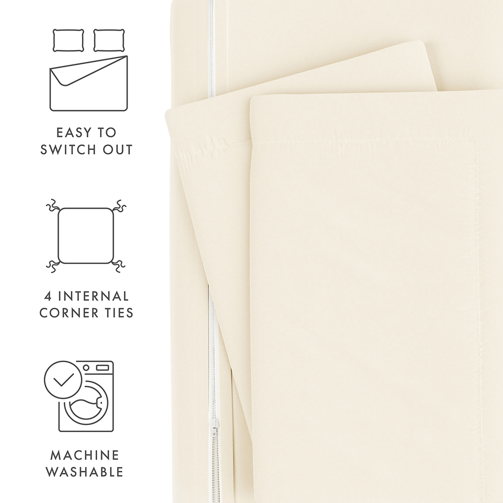 3-Piece Essential Duvet Cover Set