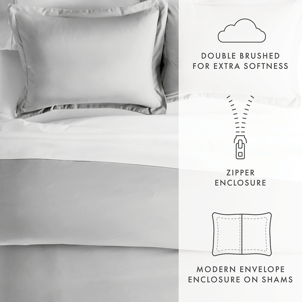 3-Piece Essential Duvet Cover Set