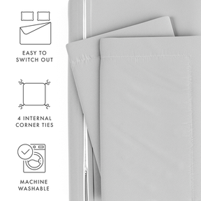 3-Piece Essential Duvet Cover Set