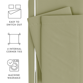 3-Piece Essential Duvet Cover Set