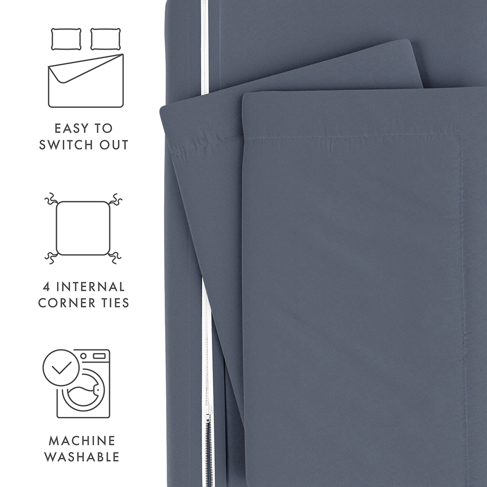 3-Piece Essential Duvet Cover Set