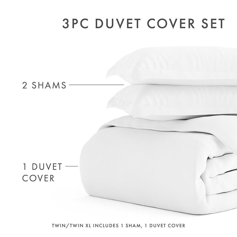 3-Piece Essential Duvet Cover Set