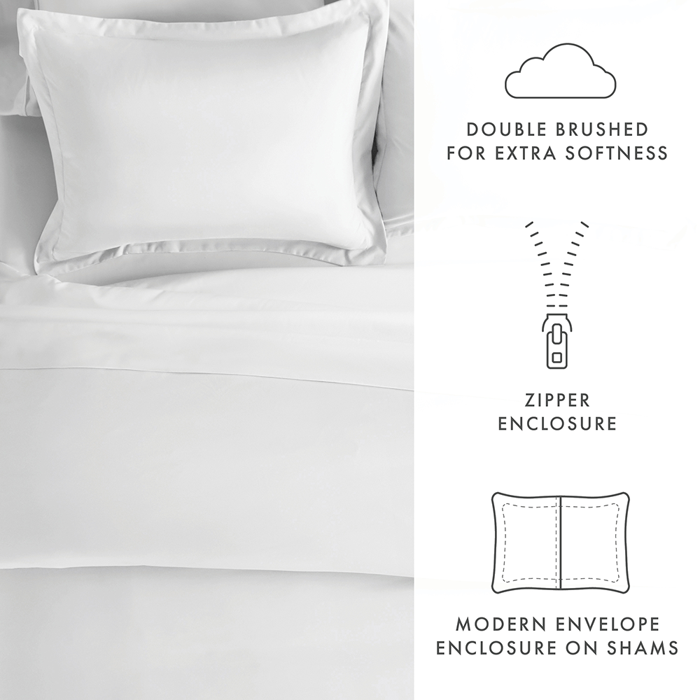 3-Piece Essential Duvet Cover Set