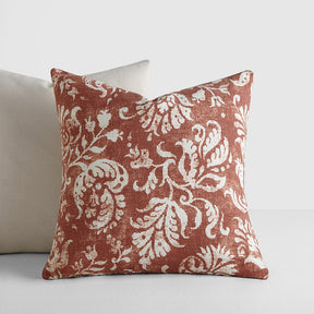 2-Pack Distressed Floral Décor Throw Pillows