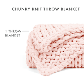 Oversized Chunky Knit Blanket