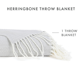 Herringbone Throw Blanket