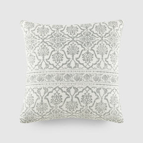 Antique Floral Décor Throw Pillow