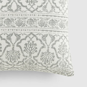 Antique Floral Décor Throw Pillow