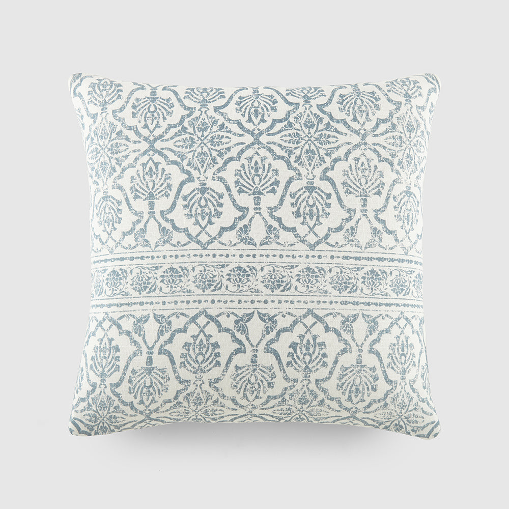 Antique Floral Décor Throw Pillow