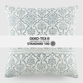 Antique Floral Décor Throw Pillow