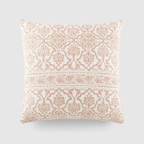 Antique Floral Décor Throw Pillow