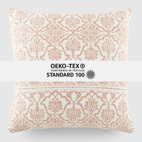 Antique Floral Décor Throw Pillow