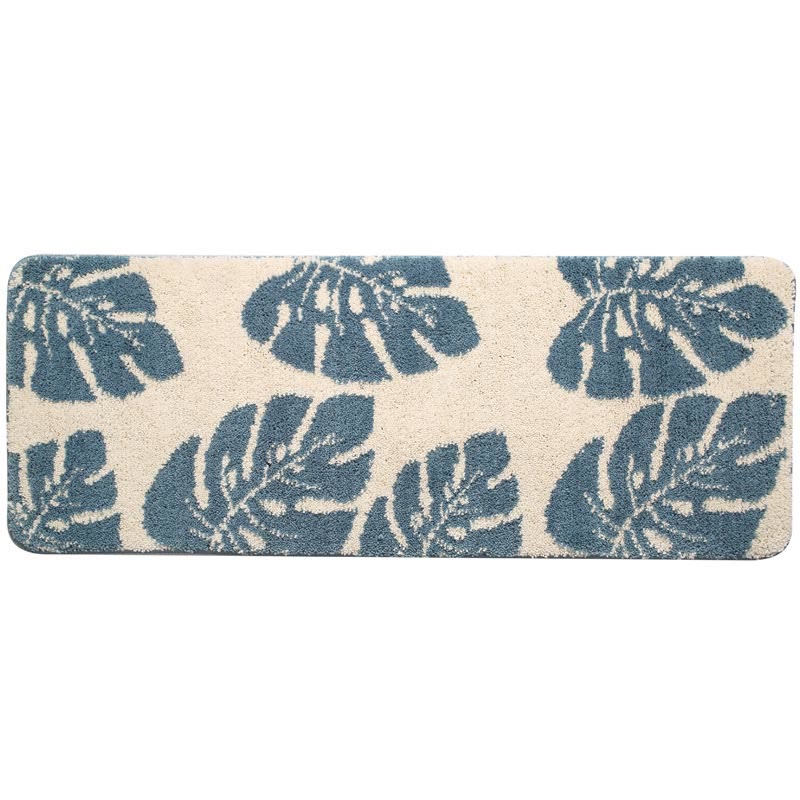 Leaves Print Anti-Slip Bathroom Rug