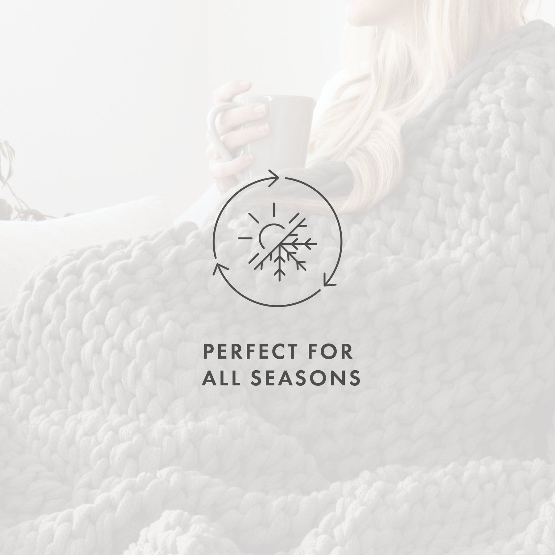 Oversized Chunky Knit Blanket