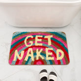 Rainbow & Letters Soft Non-slip Bath Mat